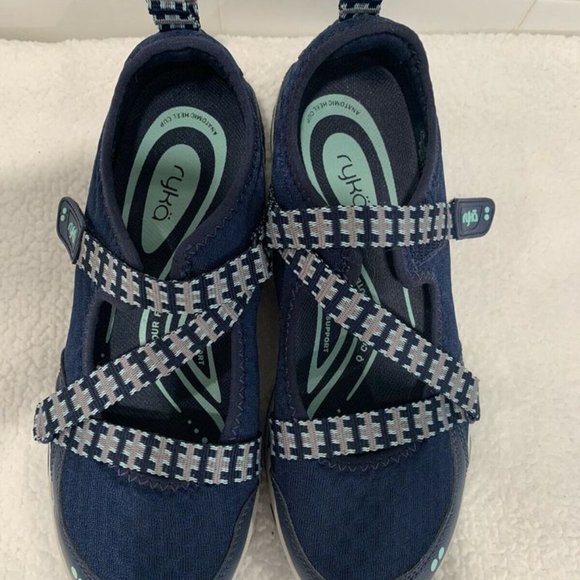 Ryka Kailee Size 7 Women's Comfort Blue Shoes - Picture 4 of 8